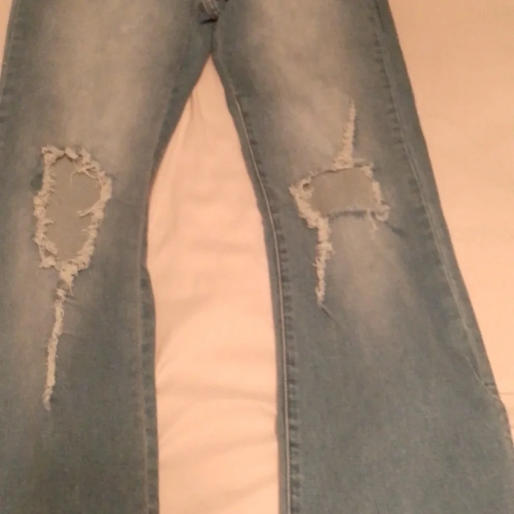 Vibe & Rant Flare Bottom High Rise Jeans - Picture 3 of 8